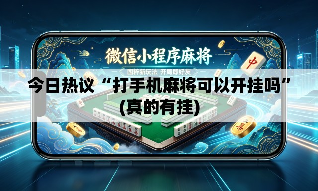 今日热议“打手机麻将可以开挂吗”(真的有挂)