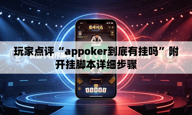玩家点评“appoker到底有挂吗	”附开挂脚本详细步骤