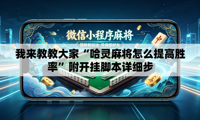 我来教教大家“哈灵麻将怎么提高胜率”附开挂脚本详细步