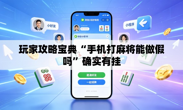 玩家攻略宝典“手机打麻将能做假吗”确实有挂