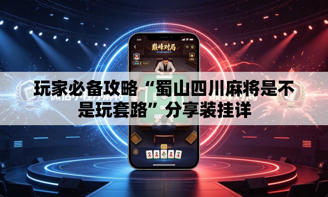 玩家必备攻略“蜀山四川麻将是不是玩套路	”分享装挂详