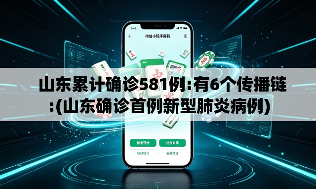  山东累计确诊581例:有6个传播链:(山东确诊首例新型肺炎病例)