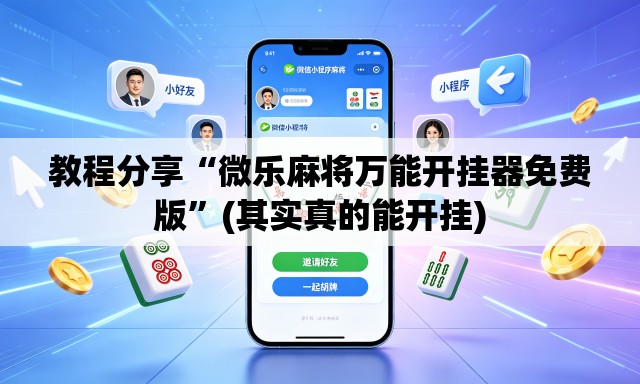 教程分享“微乐麻将万能开挂器免费版”(其实真的能开挂)