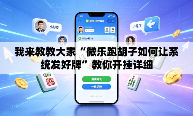 我来教教大家“微乐跑胡子如何让系统发好牌”教你开挂详细