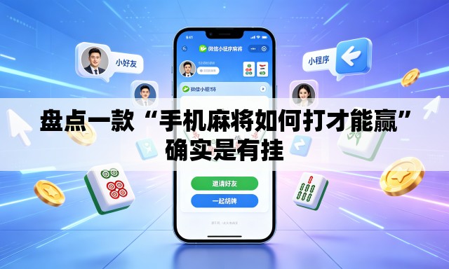 盘点一款“手机麻将如何打才能赢”确实是有挂