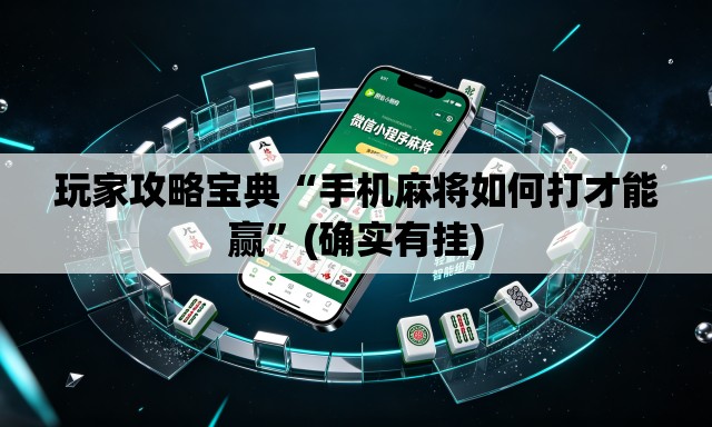 玩家攻略宝典“手机麻将如何打才能赢	”(确实有挂)