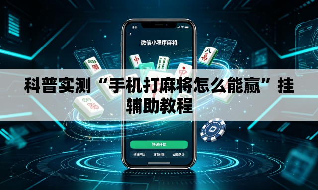 科普实测“手机打麻将怎么能赢”挂辅助教程