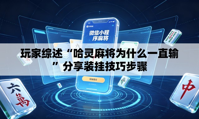 玩家综述“哈灵麻将为什么一直输”分享装挂技巧步骤