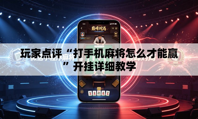玩家点评“打手机麻将怎么才能赢”开挂详细教学