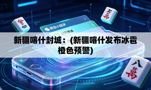 新疆喀什封城：(新疆喀什发布冰雹橙色预警)