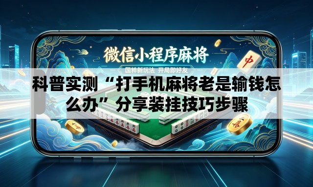 科普实测“打手机麻将老是输钱怎么办”分享装挂技巧步骤