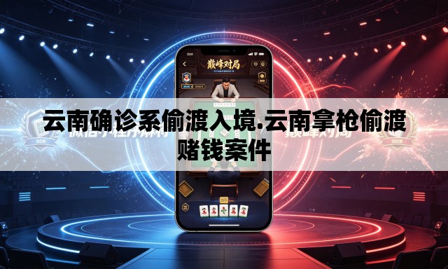 云南确诊系偷渡入境.云南拿枪偷渡赌钱案件