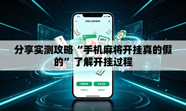 分享实测攻略“手机麻将开挂真的假的”了解开挂过程