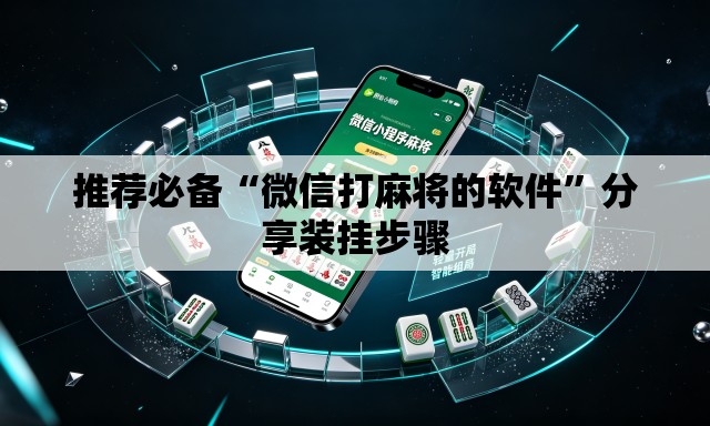 推荐必备“微信打麻将的软件”分享装挂步骤