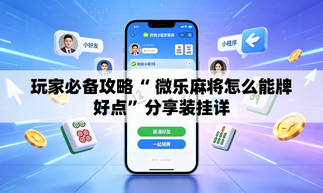 玩家必备攻略“ 微乐麻将怎么能牌好点”分享装挂详