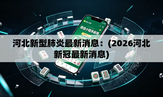 河北新型肺炎最新消息:(2026河北新冠最新消息) 河北新型肺炎最新消息:(2026河北新冠最新消息)