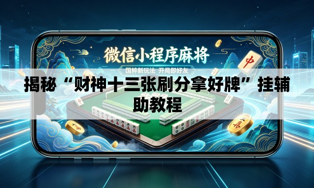 揭秘“财神十三张刷分拿好牌”挂辅助教程