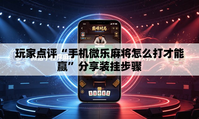 玩家点评“手机微乐麻将怎么打才能赢”分享装挂步骤