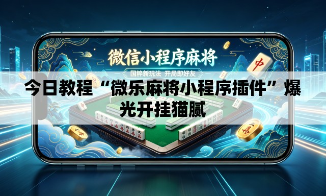 今日教程“微乐麻将小程序插件”爆光开挂猫腻