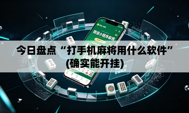 今日盘点“打手机麻将用什么软件”(确实能开挂)