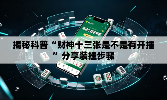 揭秘科普“财神十三张是不是有开挂”分享装挂步骤
