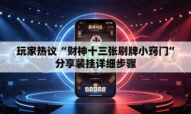 玩家热议“财神十三张刷牌小窍门	”分享装挂详细步骤