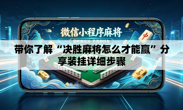 带你了解“决胜麻将怎么才能赢”分享装挂详细步骤