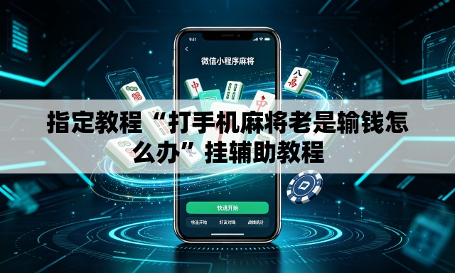 指定教程“打手机麻将老是输钱怎么办	”挂辅助教程