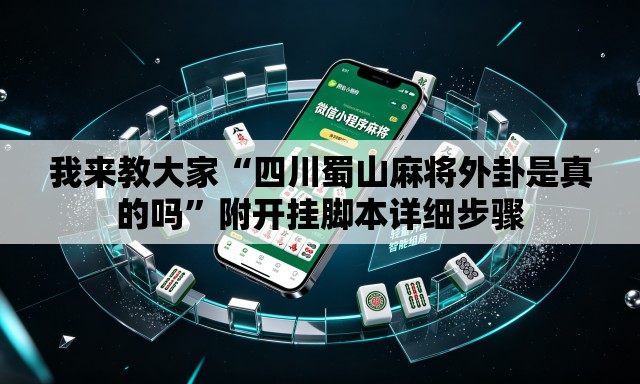 我来教大家“四川蜀山麻将外卦是真的吗”附开挂脚本详细步骤