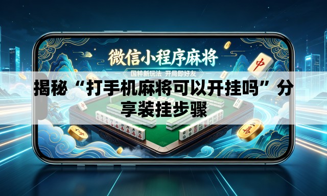 揭秘“打手机麻将可以开挂吗”分享装挂步骤
