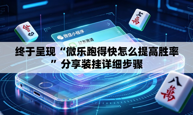 终于呈现“微乐跑得快怎么提高胜率”分享装挂详细步骤