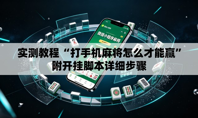 实测教程“打手机麻将怎么才能赢”附开挂脚本详细步骤