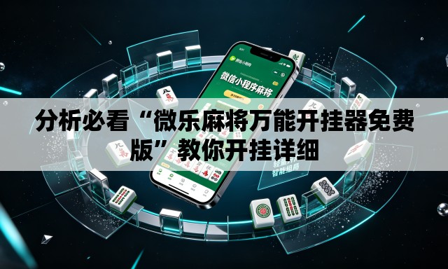 分析必看“微乐麻将万能开挂器免费版”教你开挂详细