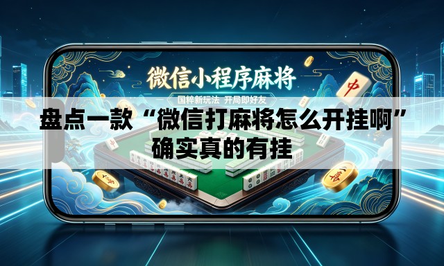 盘点一款“微信打麻将怎么开挂啊”确实真的有挂