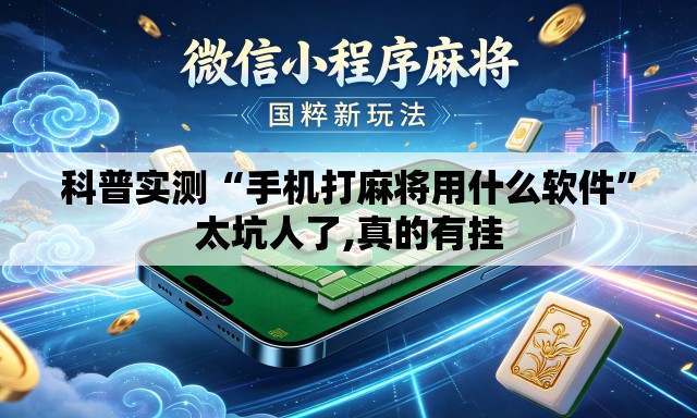 科普实测“手机打麻将用什么软件”太坑人了,真的有挂