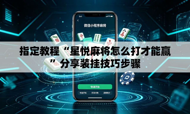 指定教程“星悦麻将怎么打才能赢	”分享装挂技巧步骤