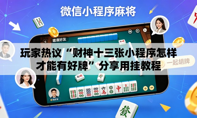 玩家热议“财神十三张小程序怎样才能有好牌”分享用挂教程