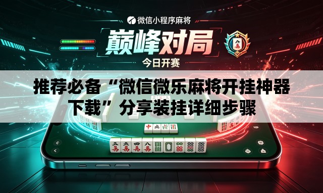 推荐必备“微信微乐麻将开挂神器下载”分享装挂详细步骤