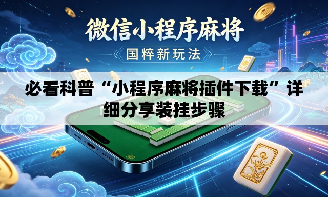 必看科普“小程序麻将插件下载”详细分享装挂步骤