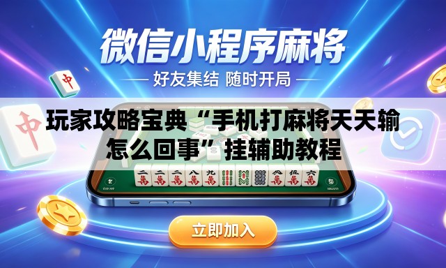 玩家攻略宝典“手机打麻将天天输怎么回事	”挂辅助教程