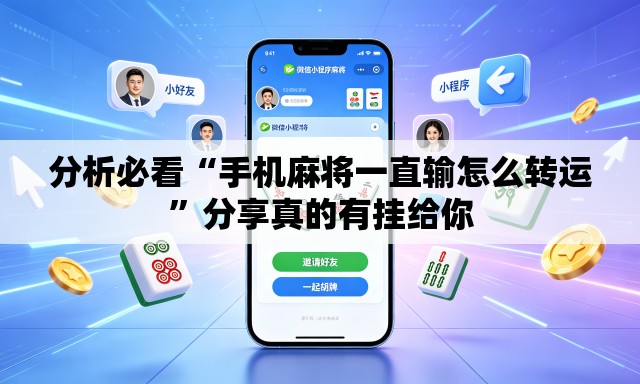 分析必看“手机麻将一直输怎么转运	”分享真的有挂给你
