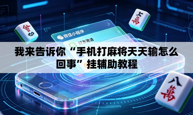 我来告诉你“手机打麻将天天输怎么回事”挂辅助教程