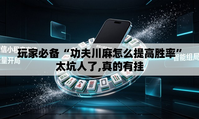 玩家必备“功夫川麻怎么提高胜率”太坑人了,真的有挂