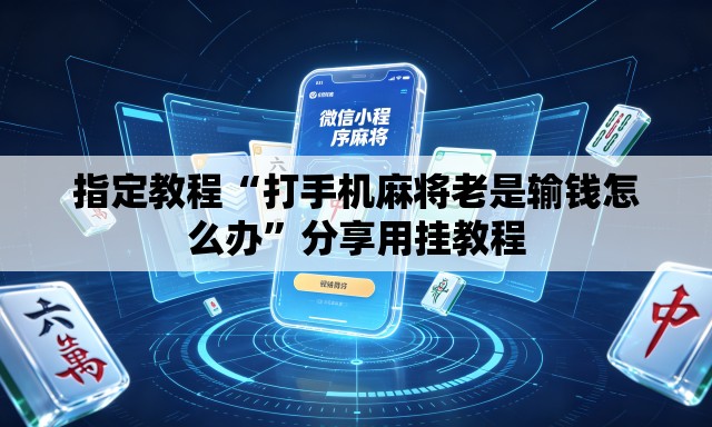 指定教程“打手机麻将老是输钱怎么办”分享用挂教程