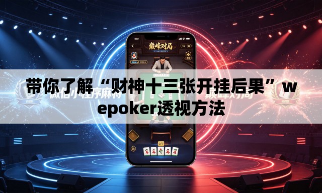 带你了解“财神十三张开挂后果	”wepoker透视方法