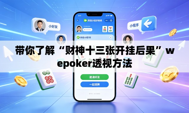 带你了解“财神十三张开挂后果”wepoker透视方法
