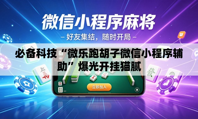 必备科技“微乐跑胡子微信小程序辅助”爆光开挂猫腻