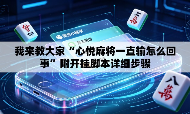我来教大家“心悦麻将一直输怎么回事	”附开挂脚本详细步骤