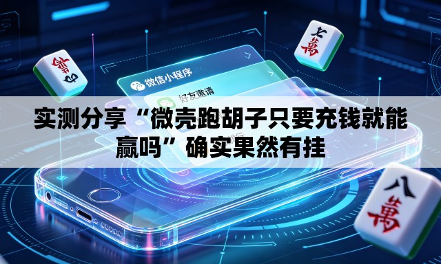 实测分享“微壳跑胡子只要充钱就能赢吗”确实果然有挂