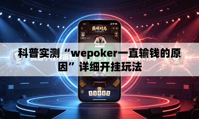 科普实测“wepoker一直输钱的原因	”详细开挂玩法